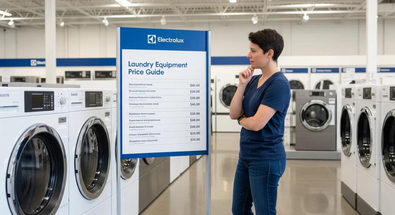 electrolux laundry equipment price guide budgeting for commercial success
