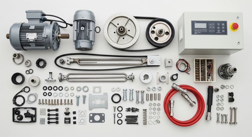 Industrial laundry setup
