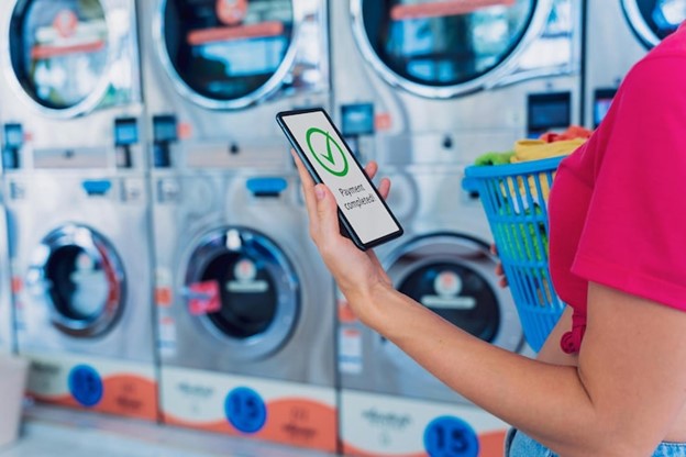 cashless laundromat