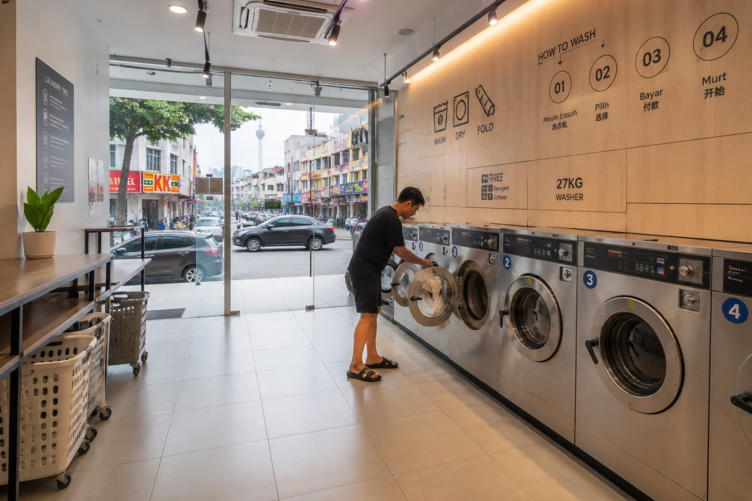 Areas to Open a Laundromat